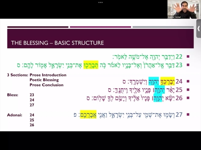 The Aaronic Blessing (Andrew Yelchuri)